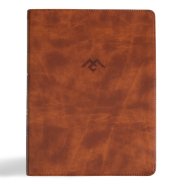 CSB Men of Character Bible, Revised and Updated, Brown LeatherTouch