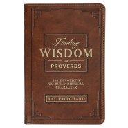 Devotional Finding Wisdom in Proverbs Faux Leather