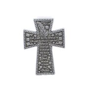 Serenity Prayer Cross Visor Clip - Pack of 4