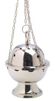 Nickel Plated Thurible H 23 cm