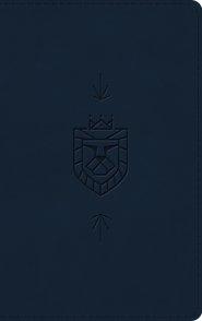 ESV Kid's Bible, Thinline, Red Letter (TruTone, Dark Blue, Lion of Judah Design)