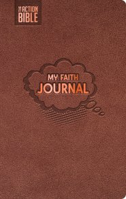 Action Bible: My Faith Journal (Caramel) | Write, Draw, Pray | Companion Journal | Guided Faith Journal | Faith Adventure Journal