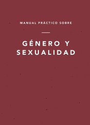Manual práctico sobre género y sexualidad