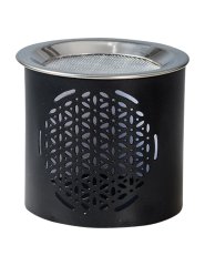 Black Iron Incense Burner H 6 cm