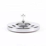 Silver Finish Deluxe Communion Cup Tray Cover