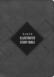 CSB Baker Illustrated Study Bible, Charcoal, Indexed