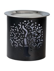 Black Iron Incense Burner H 8 cm