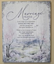 Wall Plaque-Timberland Art-Marriage Prayer (11.75 x 15)