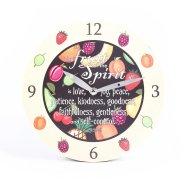 Fruit Of The Spirit 8" Wall Clock