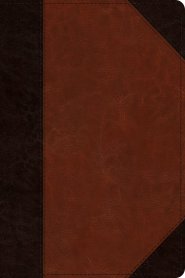 ESV Wide Margin Reference Bible, Red Letter (TruTone, Brown/Cordovan, Portfolio Design)