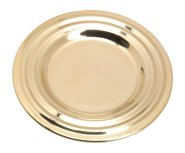 Polished Candlestick Plate D 13 cm