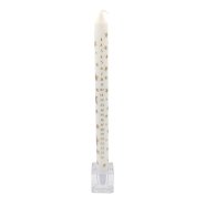 29.5cm Christmas Advent Candle: Gold Star  - Single