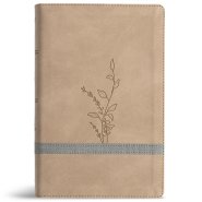 KJV Large Print Personal Size Reference Bible, Earthen Suede