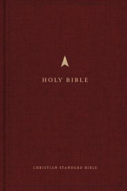CSB Pew Bible, Large Print Edition, Easy-to-Read, Burgundy