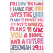 For I Know The Plans I Have For You 10 Pack Postcards