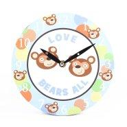 Love Bears All 8" Wall Clock