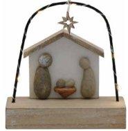 LED Pebble Nativity