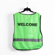 Green Welcome Safety Vest - XLarge