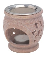 Soapstone Incense Burner H 8.5 cm