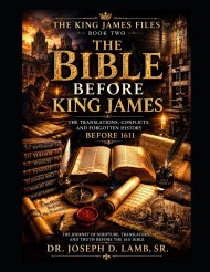 THE BIBLE BEFORE KING JAMES: The Translations, Conflicts, and Forgotten History Before 1611