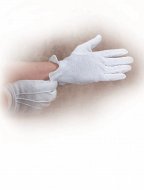 White Gloves - Medium Cotton