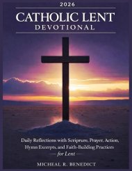CATHOLIC LENT DEVOTIONAL 2026: Daily Reflections with Scripture, Prayer, Action, Hymn Excerpts, and Faith-Building Practices