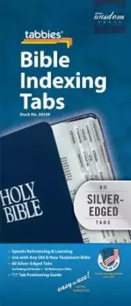 Bible Index Tab Silver Regular