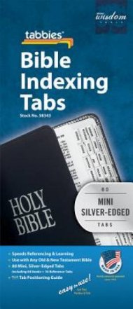 Bible Index Tab Silver Mini