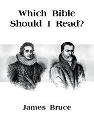 Which Bible Should I Read?