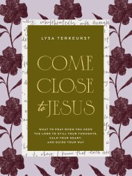 Come Close to Jesus