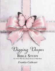 Digging Deeper Bible Study