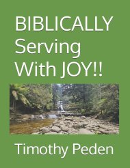 BIBLICALLY Serving With JOY!!