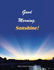 Good Morning, Sonshine!