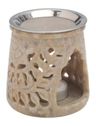 Soapstone Incense Burner H 10 cm