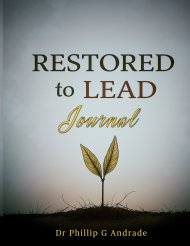 Restored to Lead Journal