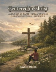 Centered in Christ: A Journey of Faith, Hope, And Grace (Study and Reflection Journal)