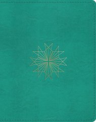 ESV Single Column Journaling Bible (TruTone, Teal, Resplendent Cross Design)