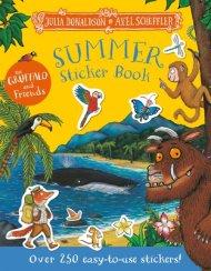 Gruffalo And Friends: Summer Sticker Book