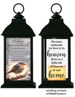 Robins Appear LED Lantern Candle