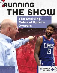 Running The Show: The Evolving Roles Of Sports Owners