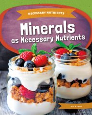 Minerals As Necessary Nutrients