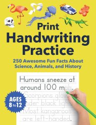 Print Handwriting Practice for Kids 8-12