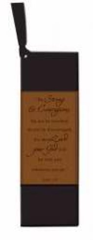 Bookmark-Pagemarker-Be Strong-LuxLeather
