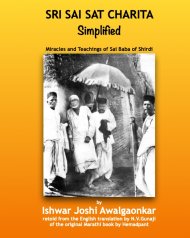 Sri Sai Sat Charitra - Simplified: Miracles and Teachings of Sai Baba