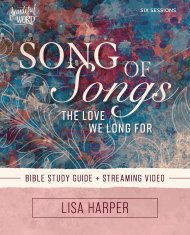 Song of Songs Bible Study Guide plus Streaming Video