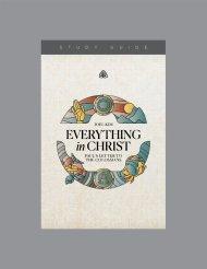 Everything in Christ Study Guide