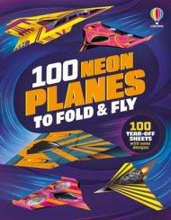 100 Neon Planes To Fold And Fly
