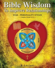 Bible Wisdom To Improve Relationships: STAR Personality Styles