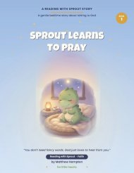 Sprout Learns to Pray: A Gentle Christian Bedtime Story About Prayer and Worry