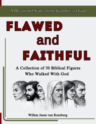 Flawed and Faithful: A Collection of 50 Biblical Figures Who Walked with God, A Devotional Study on the Goodness and Grace of God